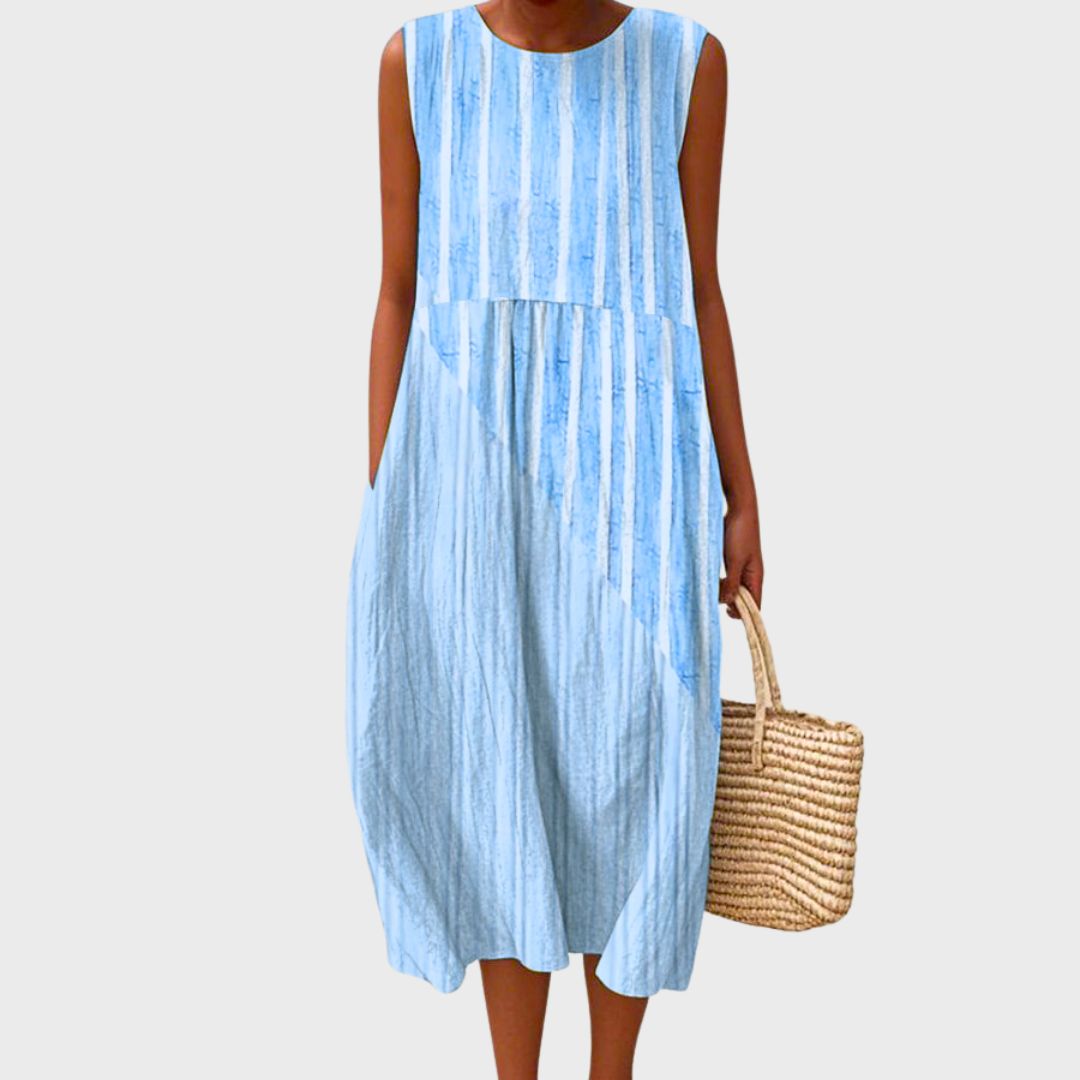 Íris - Vestido de algodão