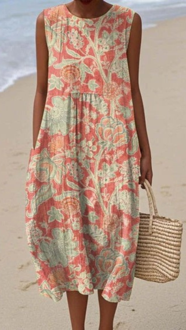 Elis - Vestido floral vintage
