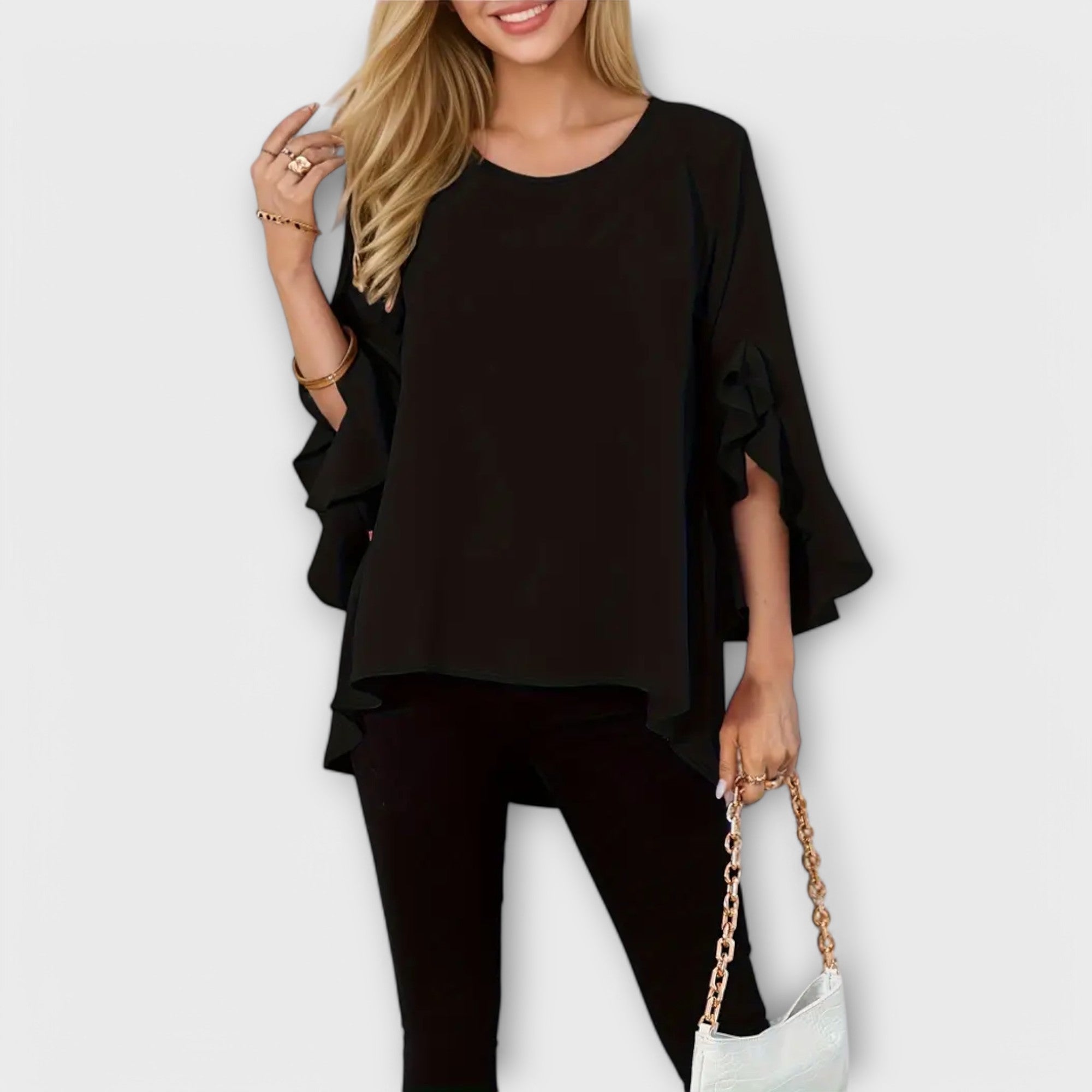 Aura - Blusa de primavera perfeita