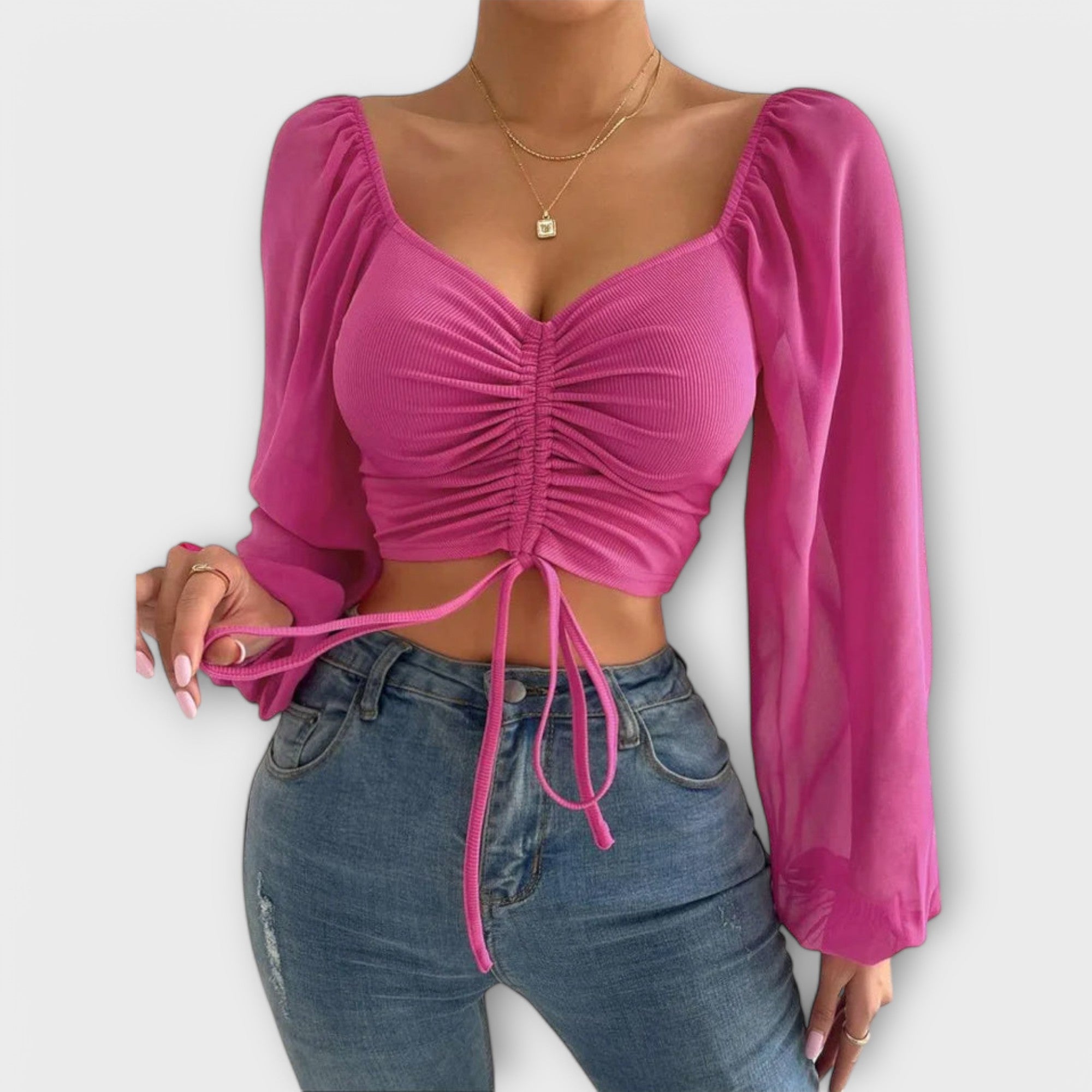 Jaqueline - Blusa versátil