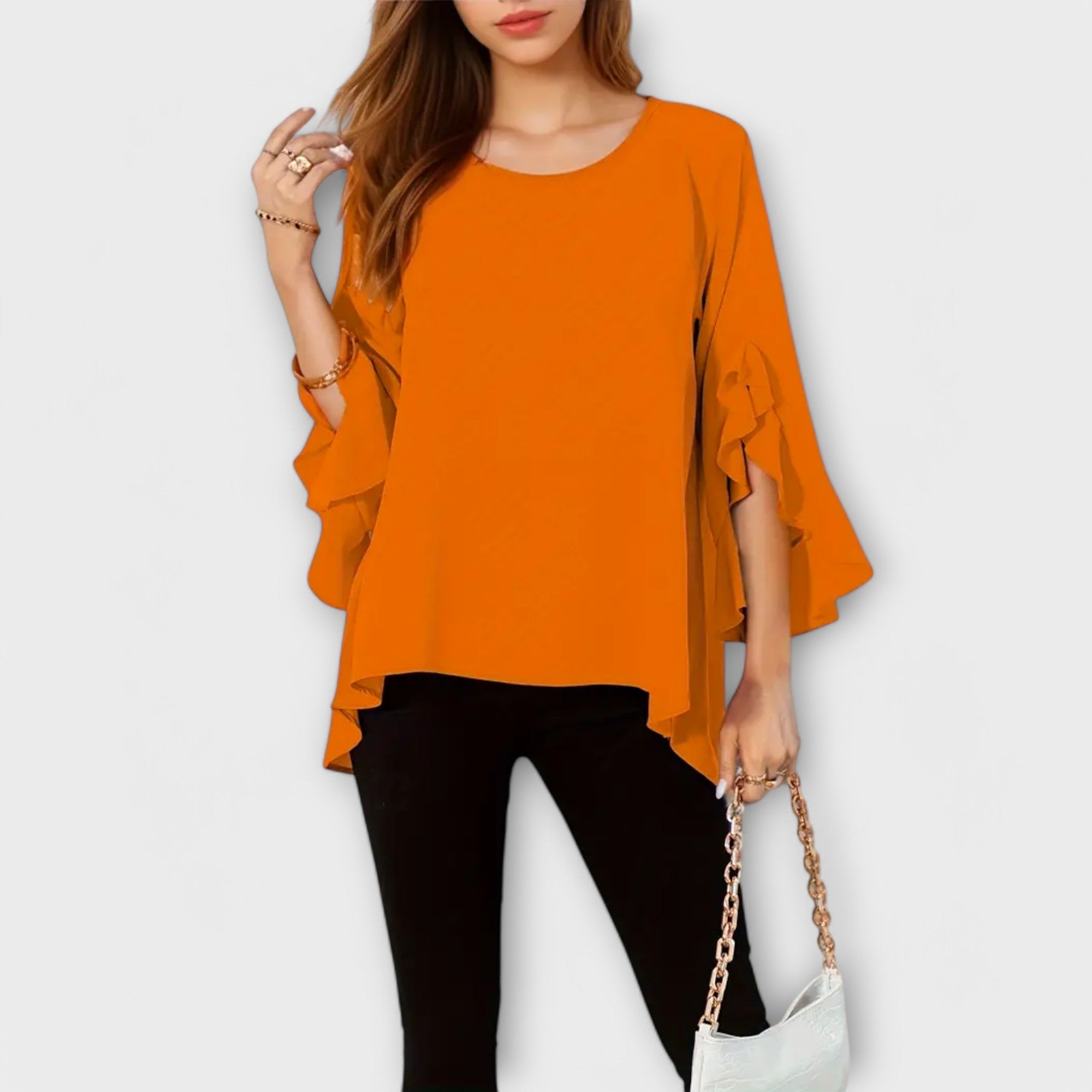 Aura - Blusa de primavera perfeita