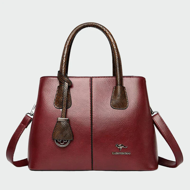 Bolsa de couro elegante