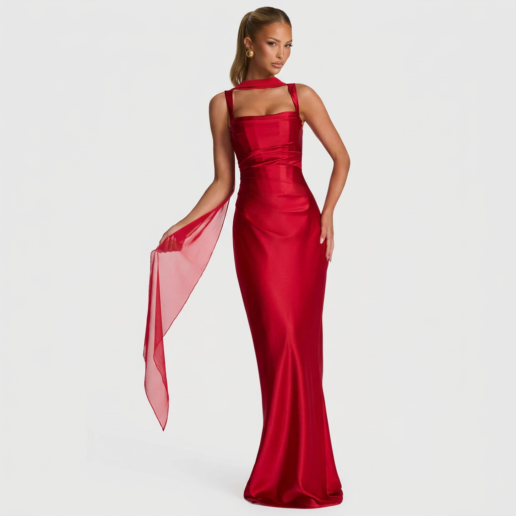 Luana - Vestido Maxi Elegante